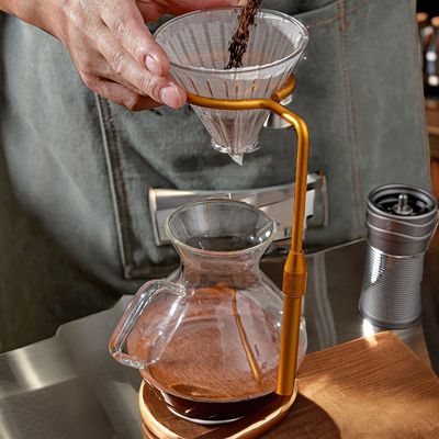 Lebensmittelsicherer Kupfer-Tropfen-Kaffeestand für die Kaffeebrauerei zu Hause oder im Restaurant