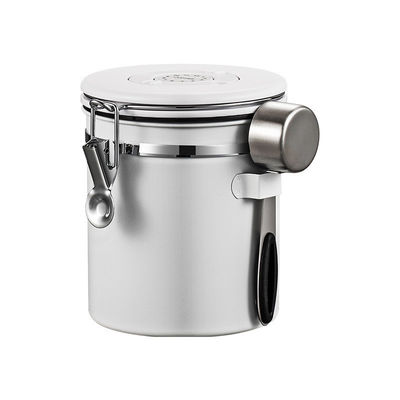 Individuelles Logo 1500 ml Edelstahl Vakuum Kaffeebohnen-Speicherbehälter mit Griff