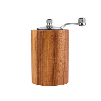 Pfeffermühle Salz Nachfüllbar, Grobheit einstellbar, manuell drehbar, Flachs-Samenmacher