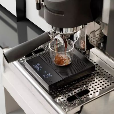 Multifunktionale elektronische Balkenwaage für das präzise Wiegen von Früchten und Kaffee auf dem LCD-Display
