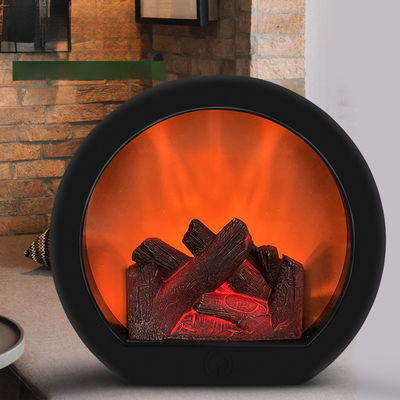 Gegenstand für Weihnachts LED Wandlampe Batterie Touch Flamme Öllampe Kunststoffstoff in Rosa