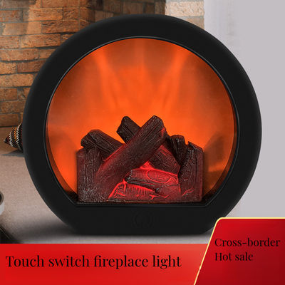 Gegenstand für Weihnachts LED Wandlampe Batterie Touch Flamme Öllampe Kunststoffstoff in Rosa