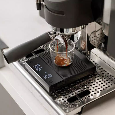 Multifunktionale elektronische Balkenwaage für das präzise Wiegen von Früchten und Kaffee auf dem LCD-Display