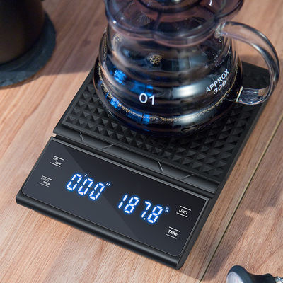 ABS-Digitalgewichtsmessgerät für die Küche 3kg/0,1g Gießen über Kaffeeskala Timer