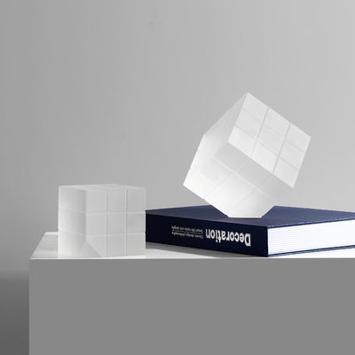 Stilvoller Glas Rubik's Cube für Zuhause und Büro