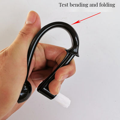 Holzschleifmaschine Reinigungsbürste Nylon-Espresso-Bürste Stand Knock Box für zu Hause