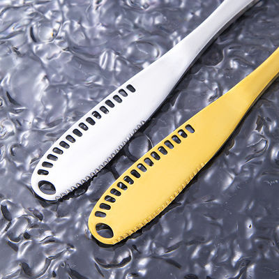 Zuhause Küche Multifunktionelle 3 in 1 Edelstahl Butterstreuer Schachmesser Werkzeug