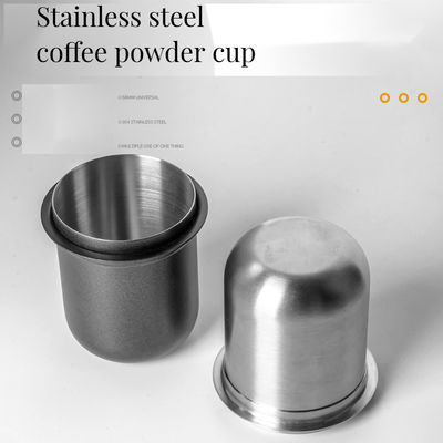 Funktionale Konstruktion Kaffeedosierbecher aus Edelstahl für die Handfrei-Pulververteilung