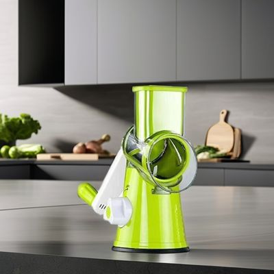 Multifunktionale Rotationstrommel Gemüseschneider vertikaler Schneider für Obst- und Gemüsewerkzeuge
