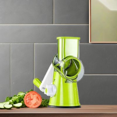 Kunststoff-Tischplatten-Küchen-Rotationstrommelgrater für Gemüse-Lebensmittel Kartoffel Käse Schneiden