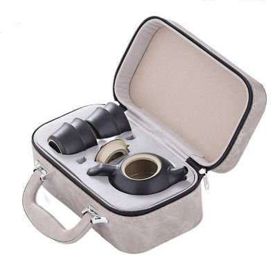 Moderner Stil Outdoor-Reise-Tee-Set mit anpassbarem Logo und nachhaltigem Porzellan