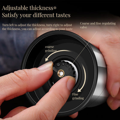 BAMBOO 304 aus Edelstahl Handwerk Pfeffer Gewürzmühle für frisch gemahlen Pfeffer Kumin Meersalz