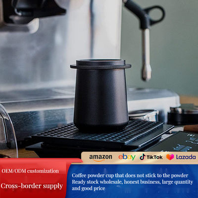 58mm Pulver-Fütterung Holz umweltfreundliche Kaffeesnüffler-Tasse zum Pressen von Kaffeepulver