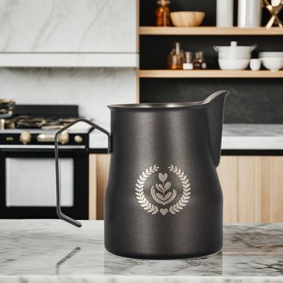 Modernes Design 350 ml/500 ml Edelstahl Milchkrug für Espresso Latte