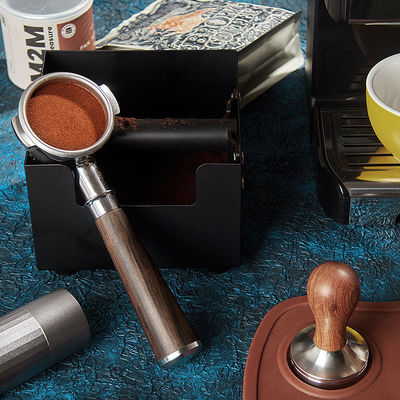 Abnehmbare, rutschfeste Silikon-Basis-Knockbox für Kaffee-Tee-Miller