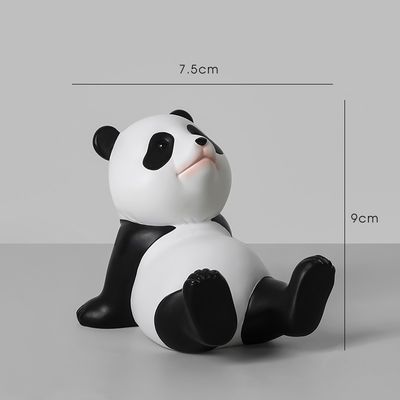 Panda Design Bambus Telefon- und Tabletträger für Wand oder Schreibtisch Verstellbares Harzmaterial