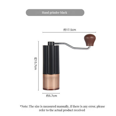 Edelstahl-Nussmuskatmühlen Professionelle Reise Handmühle Moderne Design Kaffeemühle