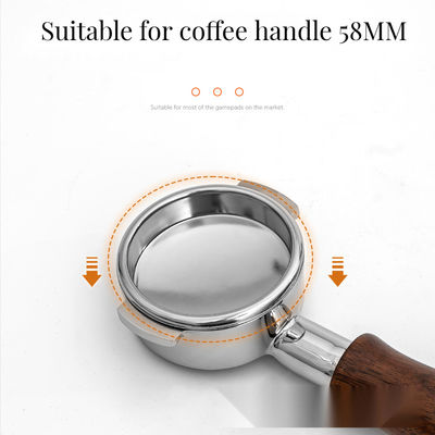 58mm Edelstahl Blind Bowl Kaffeemaschine Reinigungskorb Klassiker Design Stil