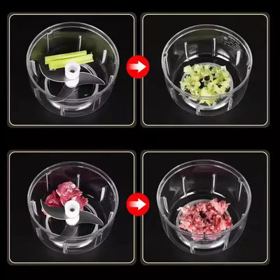 Kompakte und drahtlose USB-Ladung Elektrische Mini Knoblauchbrühe Press-Blender-Werkzeug