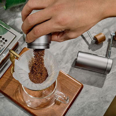 Konische Mühlen Typ Moderne Retro Keramik Burr Hand Kaffeemühle Tragbare Handmühle