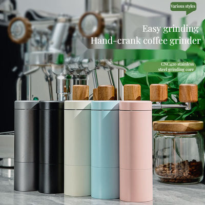 Moderne Manuelle Kaffeemühle mit Keramik-Burr und äußerer Grobheitskontrolle