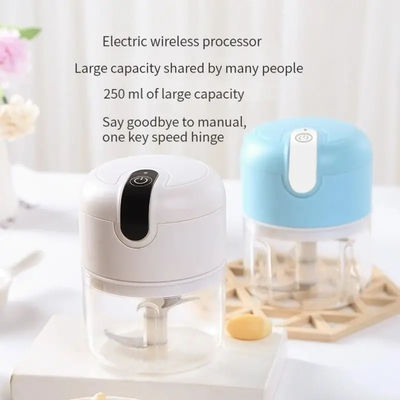 Küchenwerkzeug 2024 Mini Electric 250mL Knoblauch Ingwer Mascher für robuste langlebige Utensilien