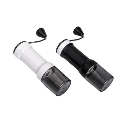 Verstellbare Einstellungen Keramische Burr Manual Kaffeemühle 30g Kapazität Edelstahl und Kunststoff für die Reise