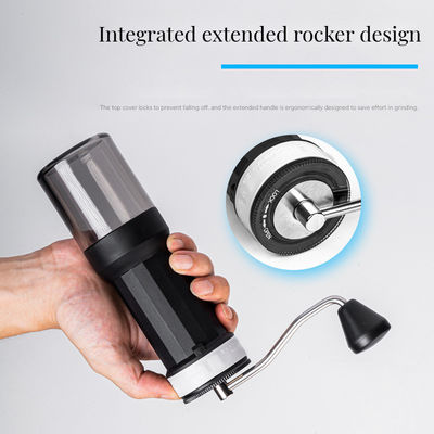 Mini Handmühle Moderne Design Edelstahl Kunststoff Kaffeemühle für Restaurants