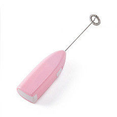 Handheld elektrische Milchschäume mit Schaum und Stand wiederaufladbares Silikonholz