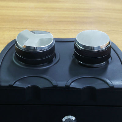 54mm Doppelkopf Espresso Tamper Edelstahl Kaffeeneveller Werkzeug für Profis