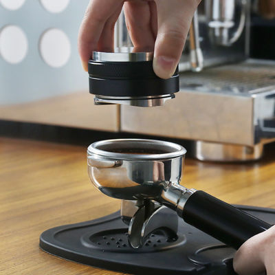 54mm Doppelkopf Espresso Tamper Edelstahl Kaffeeneveller Werkzeug für Profis