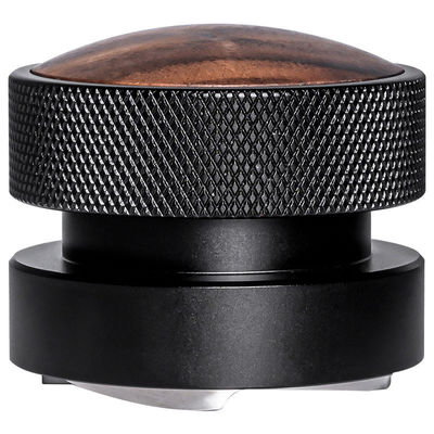 Barista Kaffee-Tamper 51mm 53mm 58.35mm Edelstahl mit Walnussholzkappe Espresso-Werkzeuge