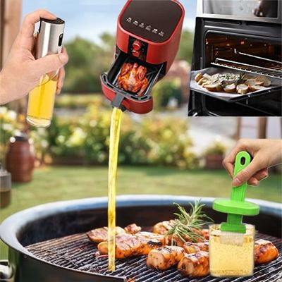 Ölfüllende Küchengeräte zum Kochen Backen und Grillen BBQ Sprüher Flaschenverteiler