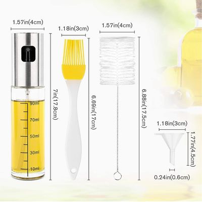 Silver Lecythus Küche BBQ-Sprayer für das Grillen von Kochölen