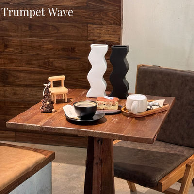 Starry Sky Esstisch Dekor Moderne und elegante weiße Keramik Vase für die Wohnkultur