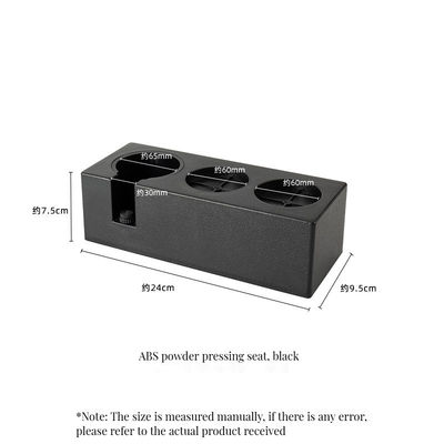 58mm Portafilterhalter für Espresso-Enthusiasten und moderner ABS-Kaffeetupper