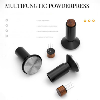 Holz-Konstante Druck Kaffee-Tamper Rührgeräte Nadel-Distributeur Espresso WDT Werkzeuge