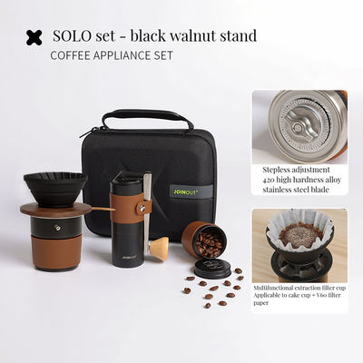 Knochen-Keramik-Filter-Tasse für den Klassischen Design-Stil Outdoor Portable Coffee Brewing Set