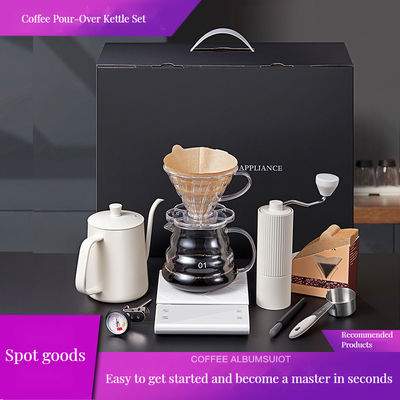600 ml Europe Design Kabellose Manuelle Kaffeemühle aus Edelstahl mit verstellbarer Geschwindigkeit 48 mm Flat Burr