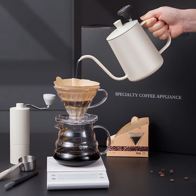 600 ml Europe Design Kabellose Manuelle Kaffeemühle aus Edelstahl mit verstellbarer Geschwindigkeit 48 mm Flat Burr