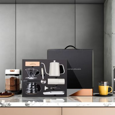 Reisefreundliche manuelle Kaffeemühle mit 48 mm Flachbohr und Edelstahlkörper