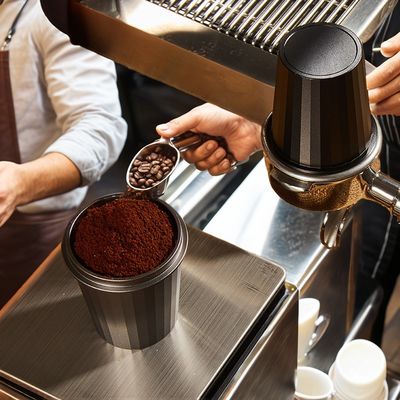 Anpassbare 58mm Edelstahl-Kaffeedosierungstasse für präzise Barista-Messungen