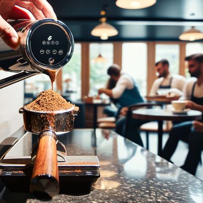 Anpassbare Barista-Kaffeedosierungstasse aus Edelstahl für ein perfektes Brauererlebnis