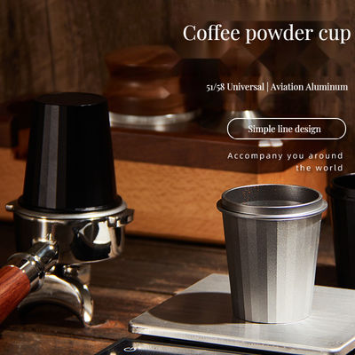 Anpassbare Barista-Kaffeedosierungstasse aus Edelstahl für ein perfektes Brauererlebnis