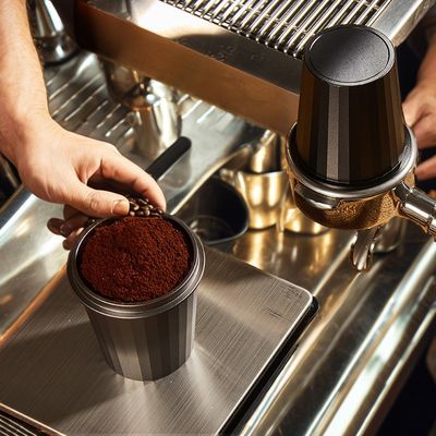 Baristas Lieblings-Maßgeschneiderte Edelstahl Kaffeepulver Tasse mit Schaummilchfunktion