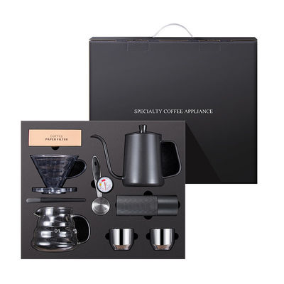 Verbessern Sie Ihr Kaffeerlebnis mit diesem Glas-Kaffee-Set und Gießen Sie über die Kaffeemaschine