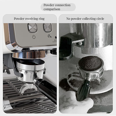 Kaffeebohnen aus Edelstahl Kaffeebohnen verfälschen Umweltschonend 51MM 58MM Magnetkaffee-Dosierring