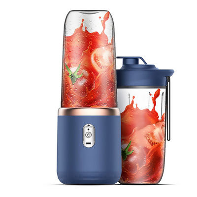 Supermarkte 400 ml tragbarer Bambussaftmischer mit Behälter und Batterieladung