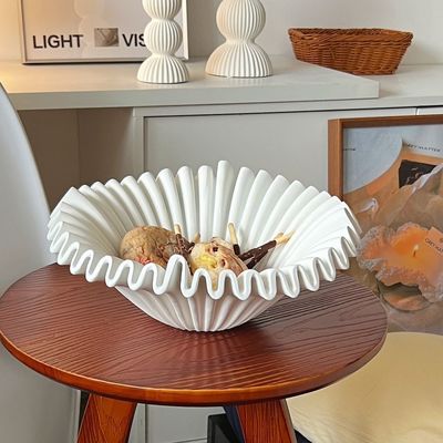 Luxus-Multi-Color-Runde PET-Platte für Salat und Snacks bei modernen Küchenpartys