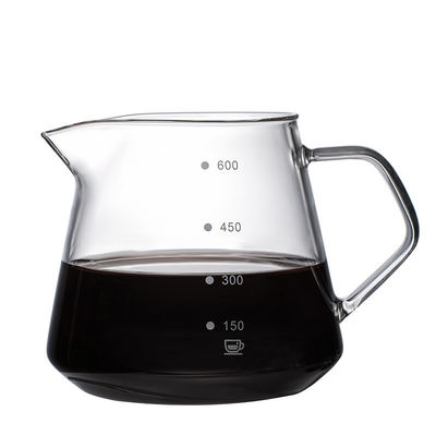 Silberner, hochtemperaturbeständiger, V-förmiger Kaffeetröpfler für Restaurant und Zuhause